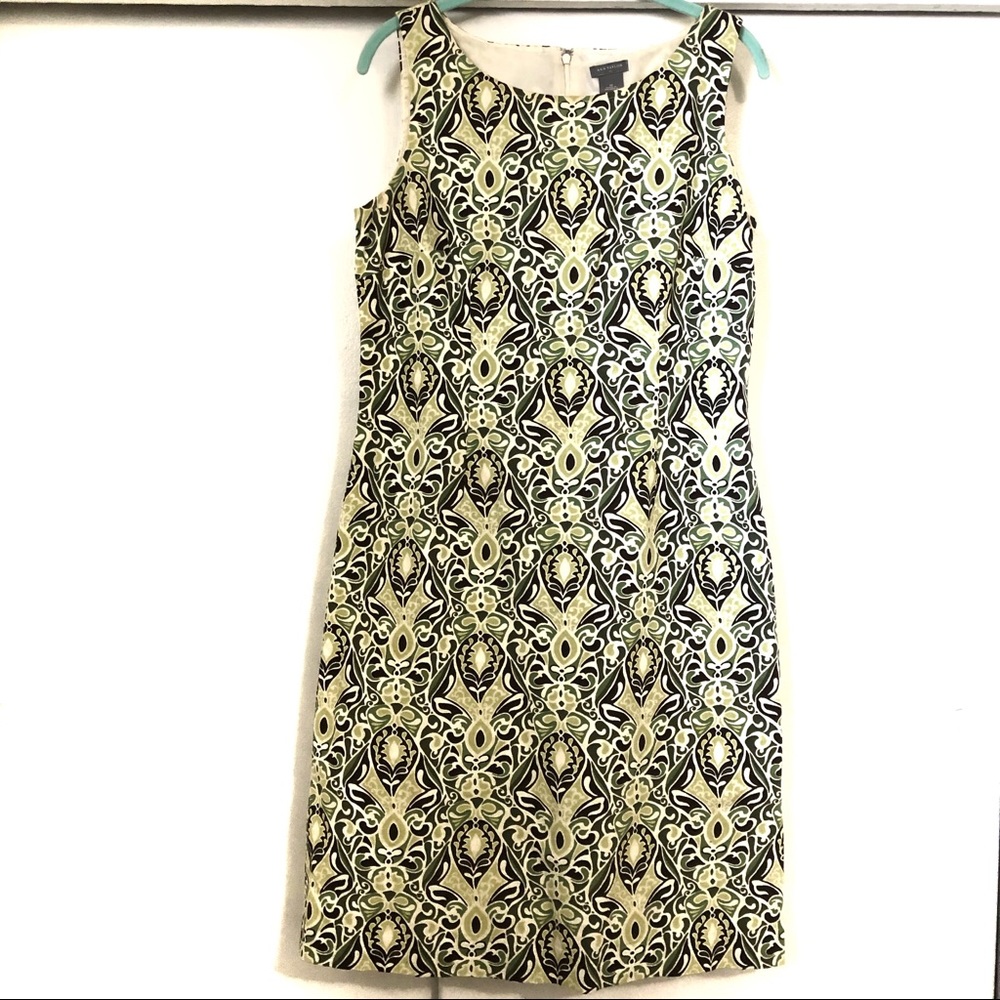 Ann Taylor- Green Women's Sleeveless Dress